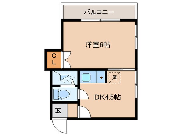 ハイムイズミの物件間取画像